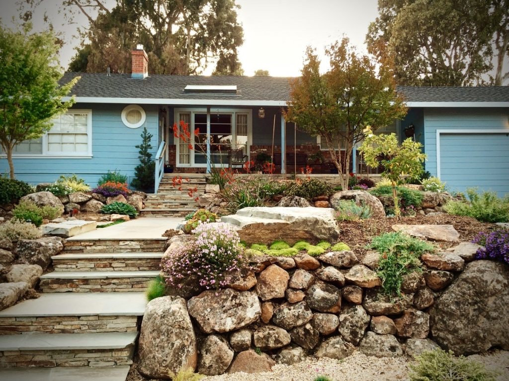 Blue house