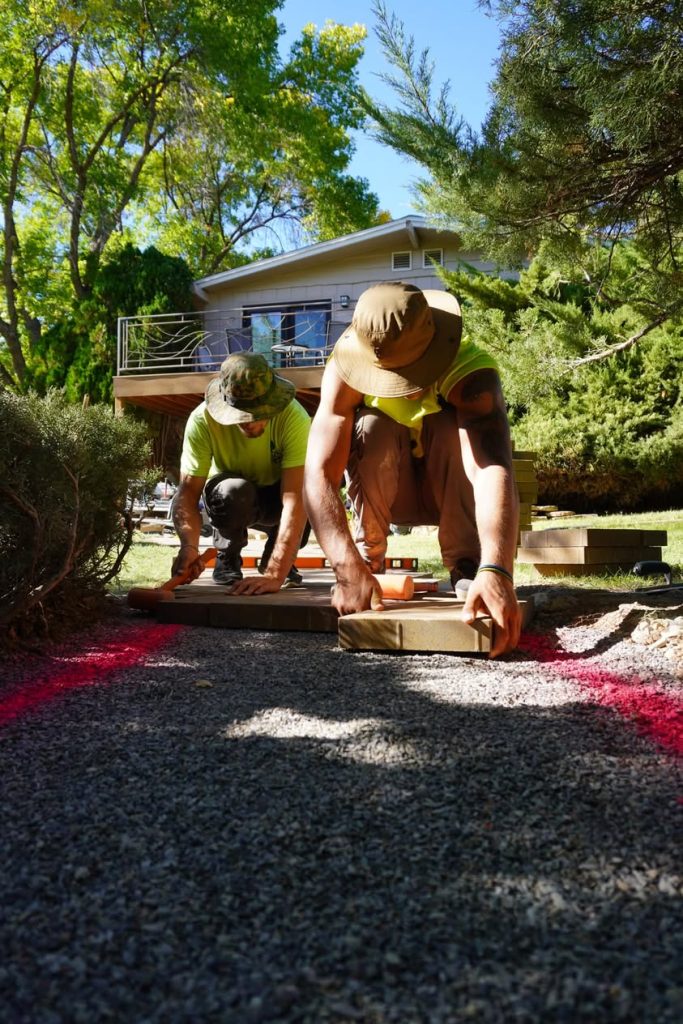 new walkway