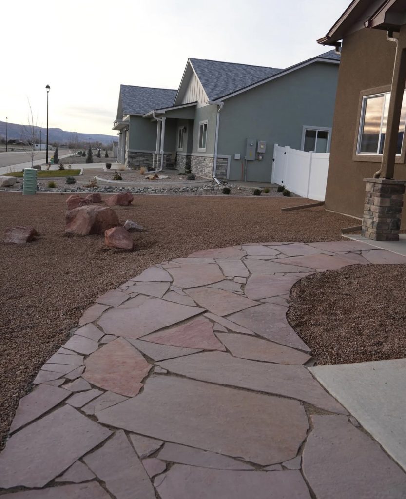 stone walkway